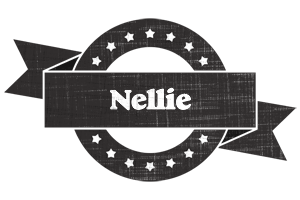 Nellie grunge logo