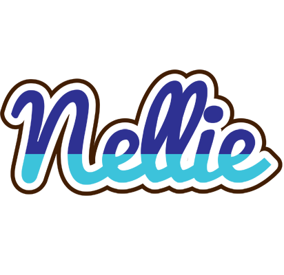 Nellie raining logo