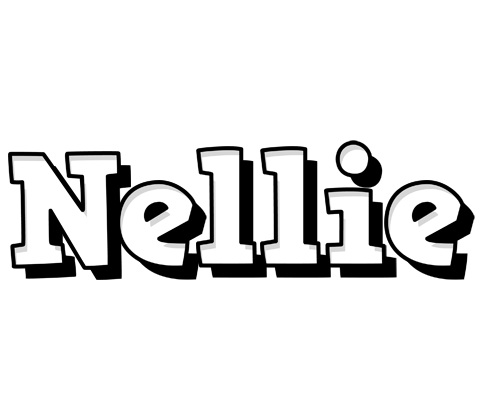 Nellie snowing logo