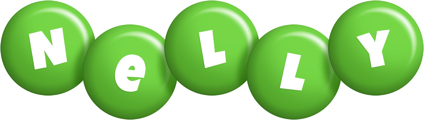 Nelly candy-green logo
