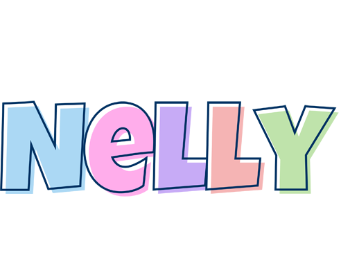 Nelly pastel logo
