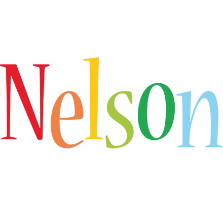 Nelson birthday logo