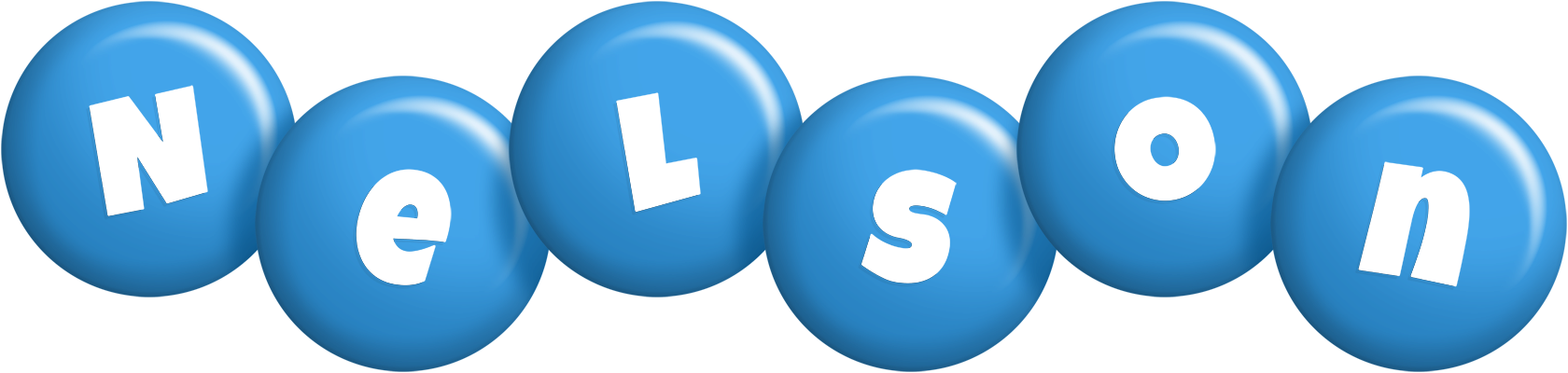 Nelson candy-blue logo