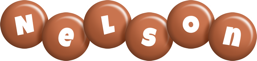 Nelson candy-brown logo