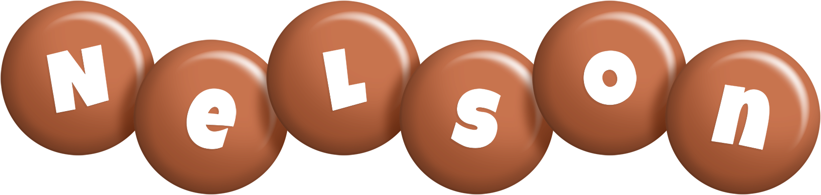 Nelson candy-brown logo