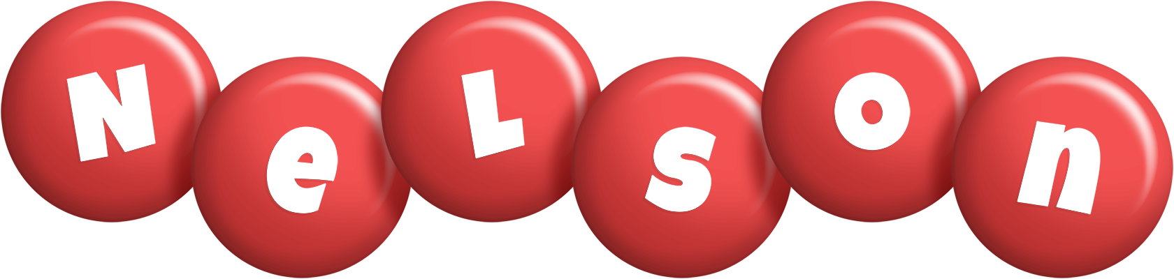 Nelson candy-red logo