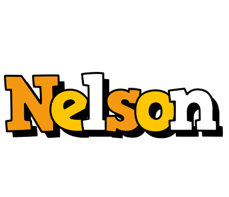 Nelson cartoon logo