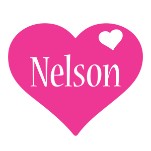 Nelson love-heart logo