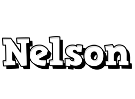 Nelson snowing logo