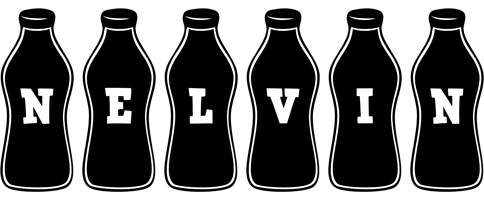 Nelvin bottle logo