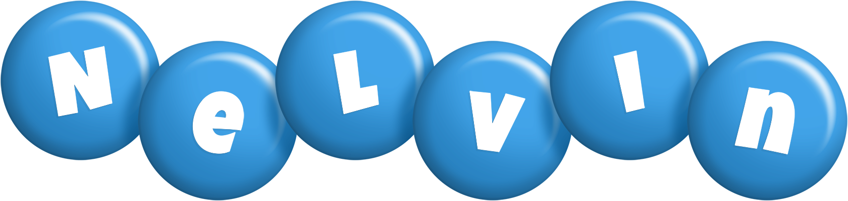 Nelvin candy-blue logo