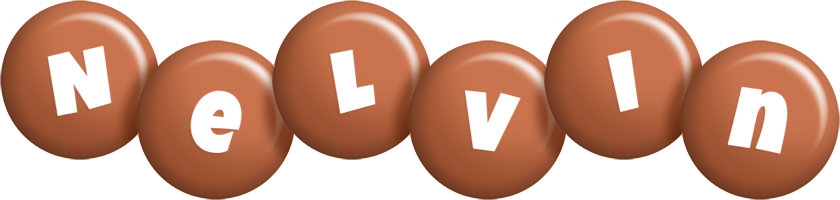 Nelvin candy-brown logo