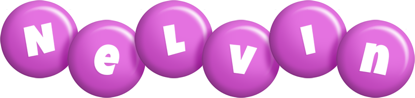 Nelvin candy-purple logo