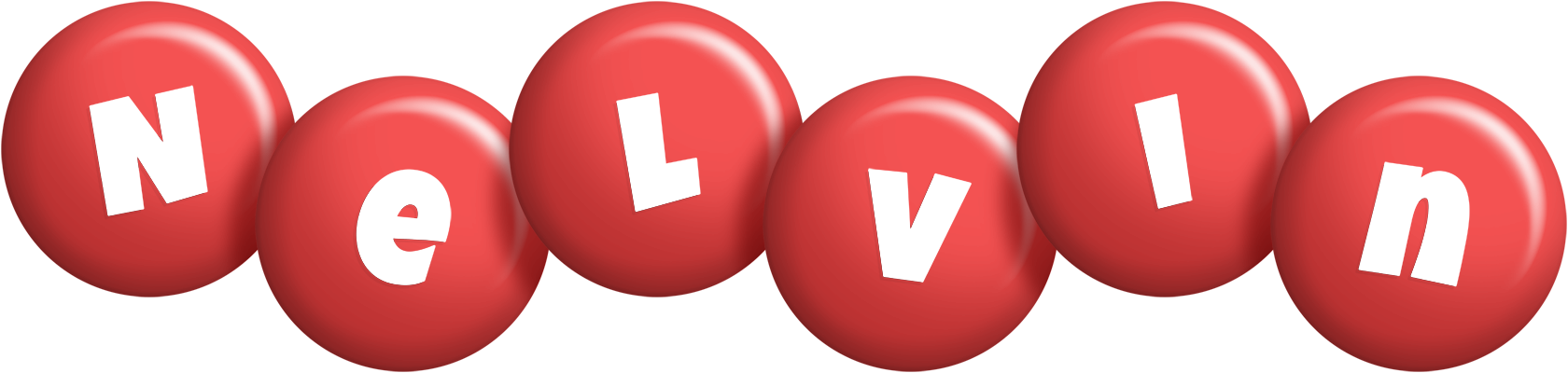 Nelvin candy-red logo