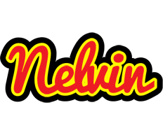 Nelvin fireman logo