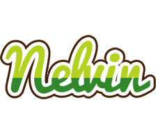 Nelvin golfing logo