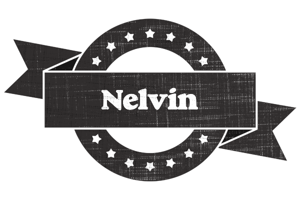 Nelvin grunge logo