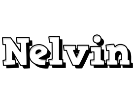 Nelvin snowing logo