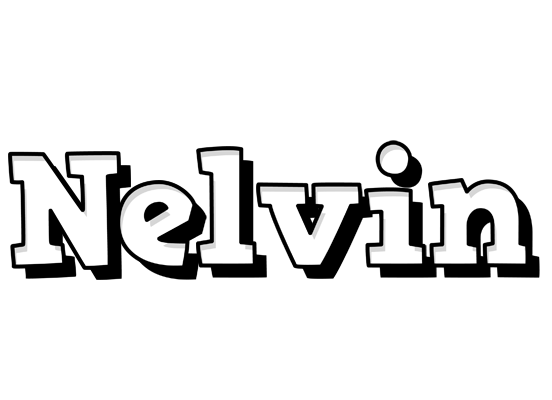 Nelvin snowing logo