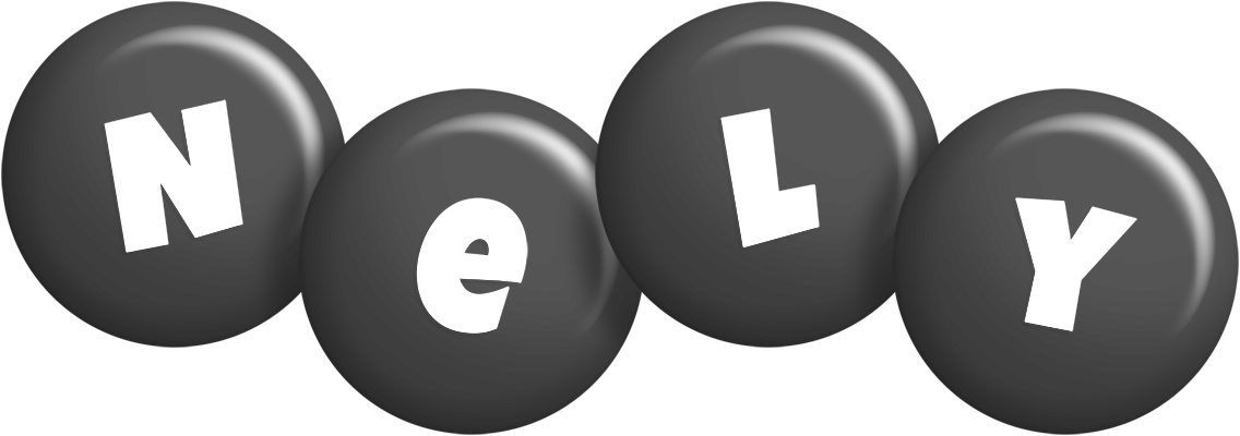 Nely candy-black logo