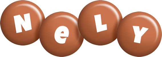 Nely candy-brown logo