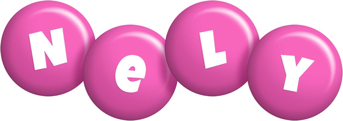 Nely candy-pink logo