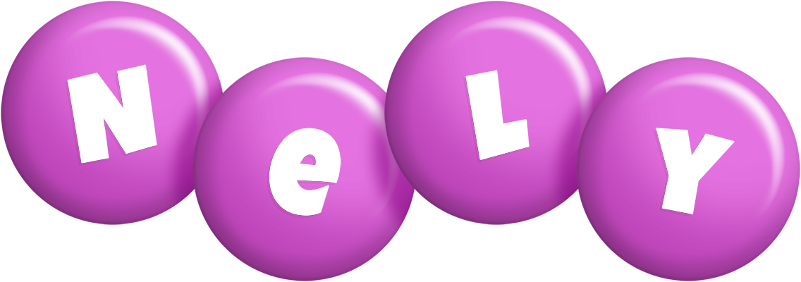 Nely candy-purple logo