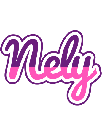 Nely cheerful logo