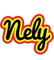 Nely flaming logo