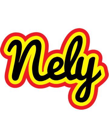 Nely flaming logo