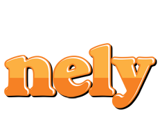 Nely orange logo