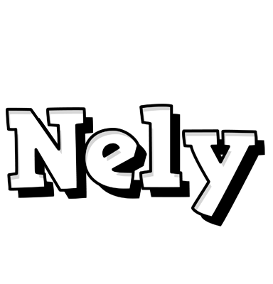 Nely snowing logo