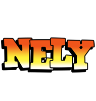 Nely sunset logo