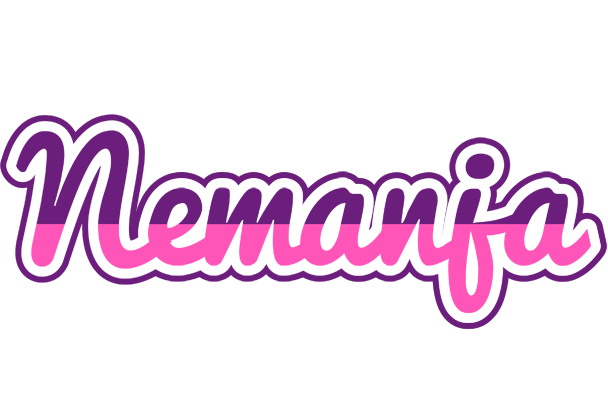 Nemanja cheerful logo