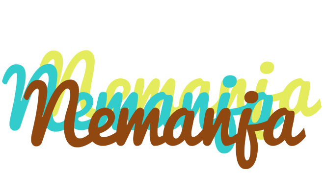 Nemanja cupcake logo