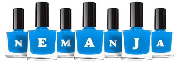 Nemanja glossy logo