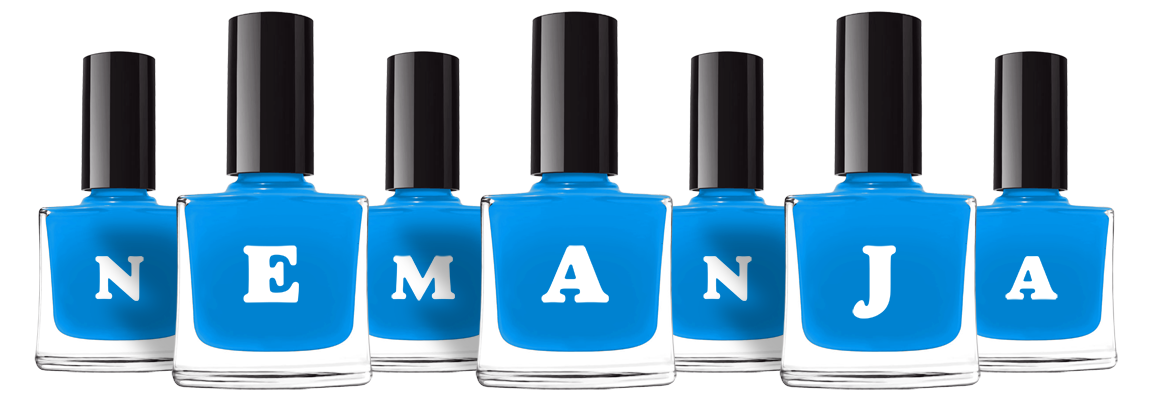 Nemanja glossy logo
