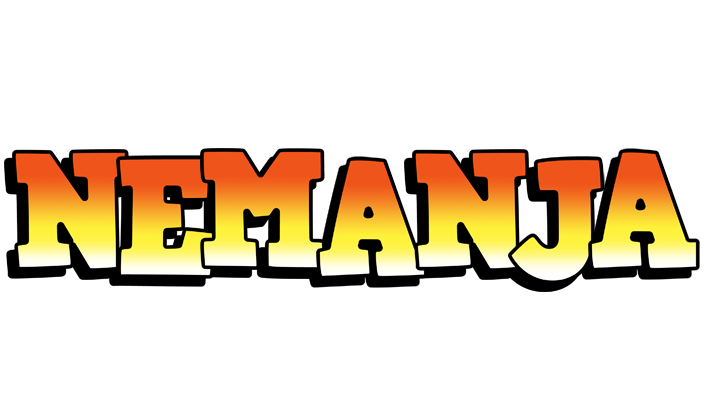 Nemanja sunset logo