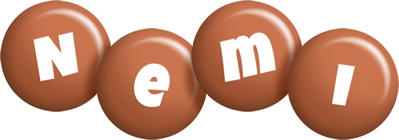 Nemi candy-brown logo