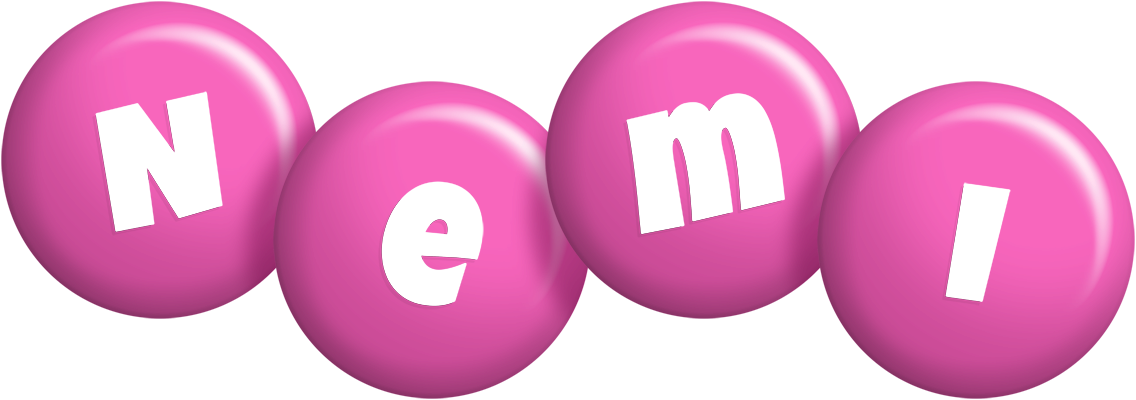 Nemi candy-pink logo