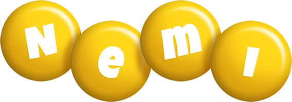 Nemi candy-yellow logo