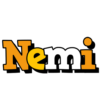 Nemi cartoon logo