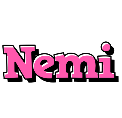 Nemi girlish logo