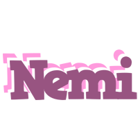 Nemi relaxing logo