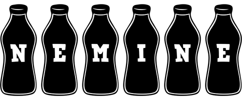Nemine bottle logo