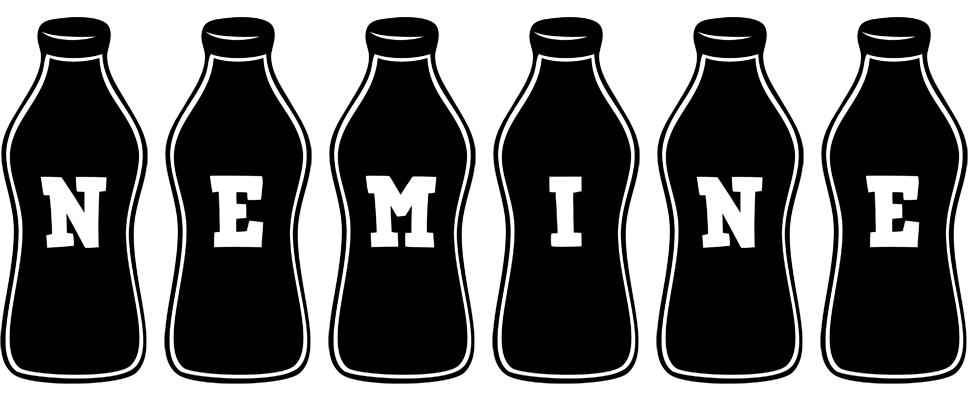 Nemine bottle logo