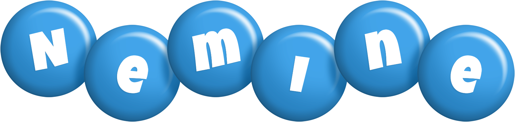 Nemine candy-blue logo