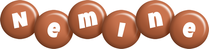 Nemine candy-brown logo