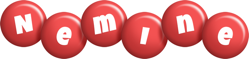 Nemine candy-red logo