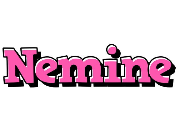 Nemine girlish logo